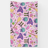 ハロウィン模様 横断幕 (縦)