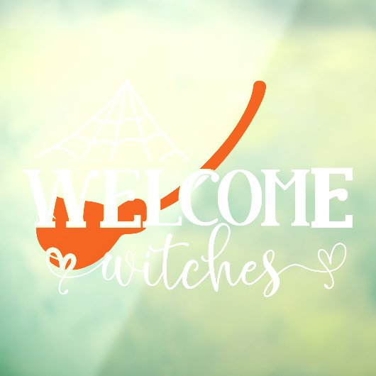 ハロウィン歓迎魔女 ウィンドウサイン (シート3)