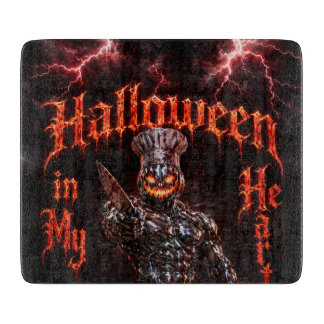 ハロウィン永遠の心 ゴシックパンプキンジャックオーランタン カッティングボード