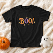 ハロウィン活字 かわいいブー Tシャツ