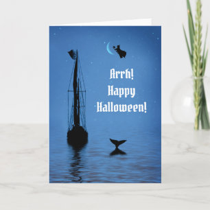 ハロウィン海賊と魔女航海の海 カード