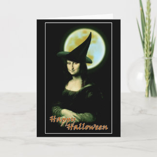 ハロウィン満月の魔女モナ・リザ カード