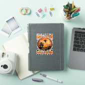 ハロウィン準備完了 おばけ城 ゴースト キー シール (iPadカバー)