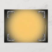 ハロウィン猫とマウスゲームはがき ポストカード (裏面)