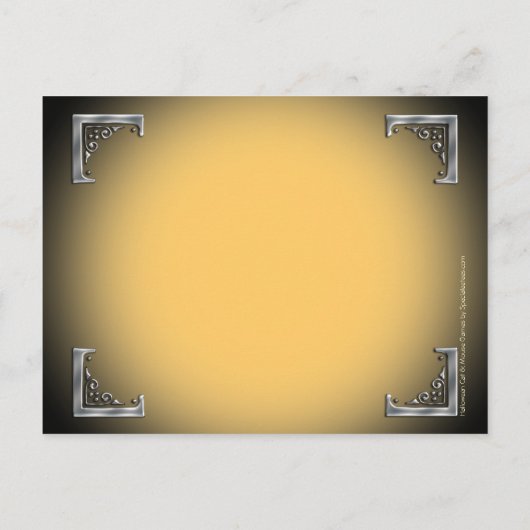 ハロウィン猫とマウスゲームはがき ポストカード (裏面)