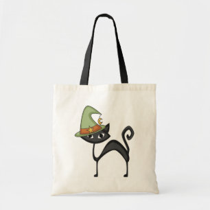 ハロウィン猫のTシャツおよびギフト トートバッグ