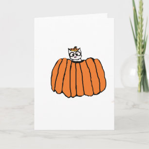 ハロウィン猫カード カード