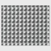 ハロウィン猫ラッピング紙 ラッピングペーパー (フラット)