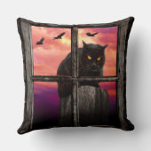 ハロウィン猫 クッション (裏面)