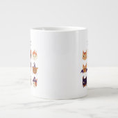 ハロウィン猫 ジャンボコーヒーマグカップ (正面)