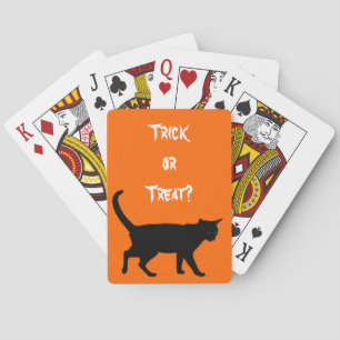 ハロウィン猫! トランプ