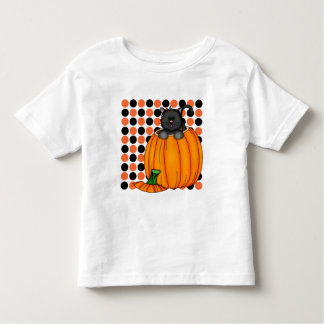 ハロウィン猫Tシャツとプレゼント トドラーTシャツ