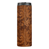 ハロウィン王室のフローラダマスク タンブラー (裏面)