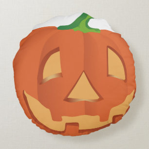 ハロウィン用のカボチャ 1 ラウンドクッション