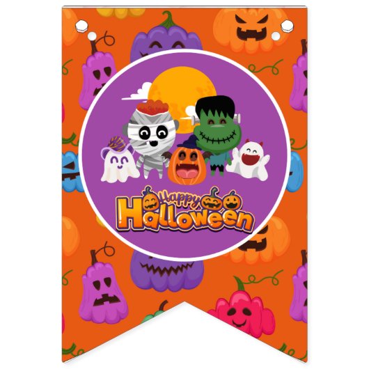 ハロウィン用キャンディランド バナー (第1の旗)