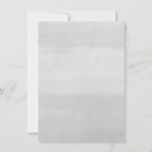 ハロウィン男女兼用のかわいい幽霊の赤ちゃんシャワー サンキューカード (裏面)