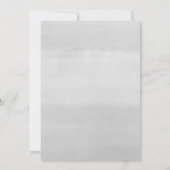 ハロウィン男女兼用のかわいい幽霊の赤ちゃんシャワー 招待状 (裏面)