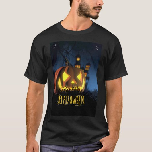 ハロウィン男性へ Tシャツ (正面)