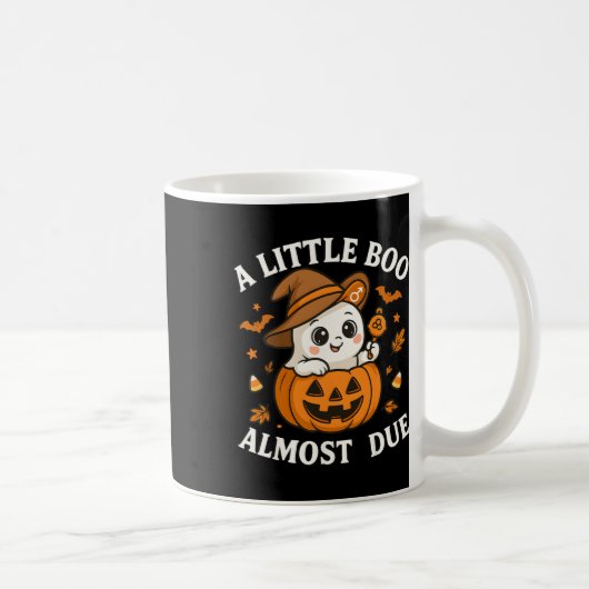 ハロウィン目前のマタニティ Little Boo コーヒーマグカップ (右)