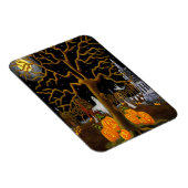 ハロウィン磁石「何か聞こえたか？」 マグネット (右側)