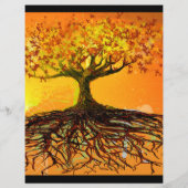 ハロウィン秋季祭りイベント、または秋のイベントのフライヤー チラシ (裏面)