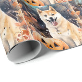 ハロウィン秋田かぼちゃが怖い ラッピングペーパー (ロールコーナー)