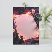 ハロウィン空白の招待状カード 招待状 (スタンド正面)