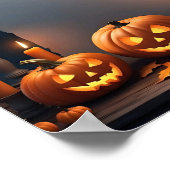 ハロウィン空白の招待状ポスターフレーム#13 ポスター (角)