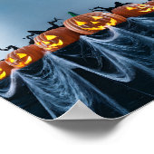 ハロウィン空白の招待状ポスターフレーム#9 ポスター (角)