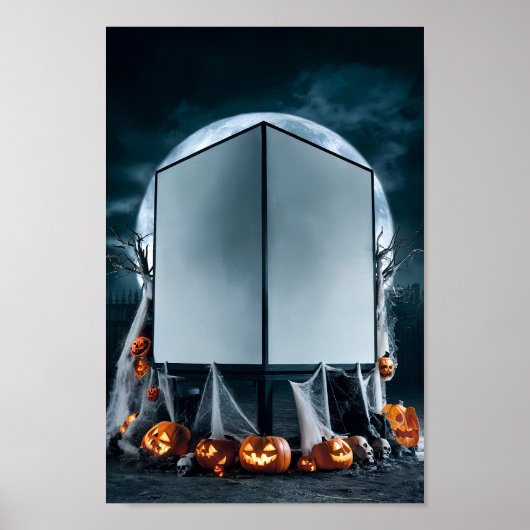 ハロウィン空白の招待状ポスター#2 ポスター (正面)