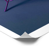 ハロウィン空白の招待状 ポスター (角)