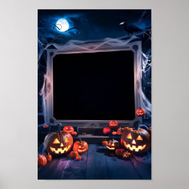 ハロウィン空白招待ポスター フレーム #10 ポスター