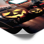 ハロウィン空白招待ポスター #3 ポスター (角)