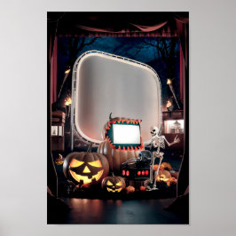 ハロウィン空白招待ポスター #3 ポスター