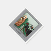 ハロウィン笑わされるユーモアパーティーナプキン スタンダードカクテルナプキン (角)