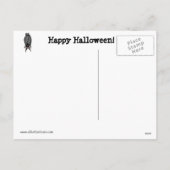ハロウィン笑わされるユーモアポストカード シーズンポストカード (裏面)