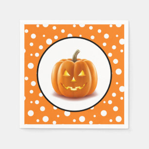ハロウィン紙ナプキン スタンダードカクテルナプキン