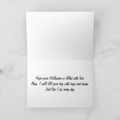 ハロウィン素晴らしの恋よ カード (内部)