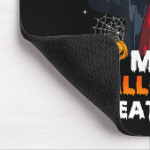 ハロウィン素晴らしを再びおもしろいトランプ不気味海に マウスパッド (コーナー)