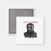 ハロウィン素晴らしを再び作る – 怖いホラーハロウィー マグネット (正面/裏面)