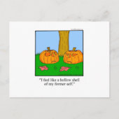 ハロウィン素晴らしギフト! ポストカード (正面)