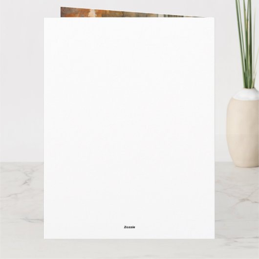 ハロウィン素晴らしピレネーとカボチャ怖い カード (裏面)