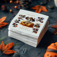 ハロウィン素朴スケルトン赤ちゃんシャワー