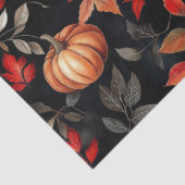 ハロウィン素朴紅葉カボチャ 薄葉紙 (詳細)
