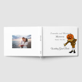 ハロウィン結婚のゲストブックとPHOTO ゲストブック (全面)