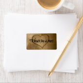 ハロウィン結婚のステッカーが死ぬまで私たち部分 ラベル (インサイチュ)