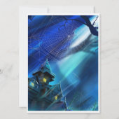 ハロウィン結婚のテーブル座席表 (裏面)