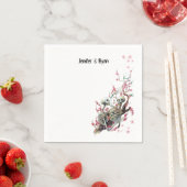 ハロウィン結婚のナプキン スタンダードカクテルナプキン (インサイチュ)