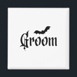 ハロウィン結婚の新郎不気味新婦カップルマッチ マグネット<br><div class="desc">ハロウィン結婚の新婦不気味カップルのマッチング</div>