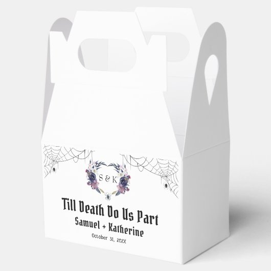 ハロウィン結婚の死が我々の一部になる フェイバーボックス (オープン)
